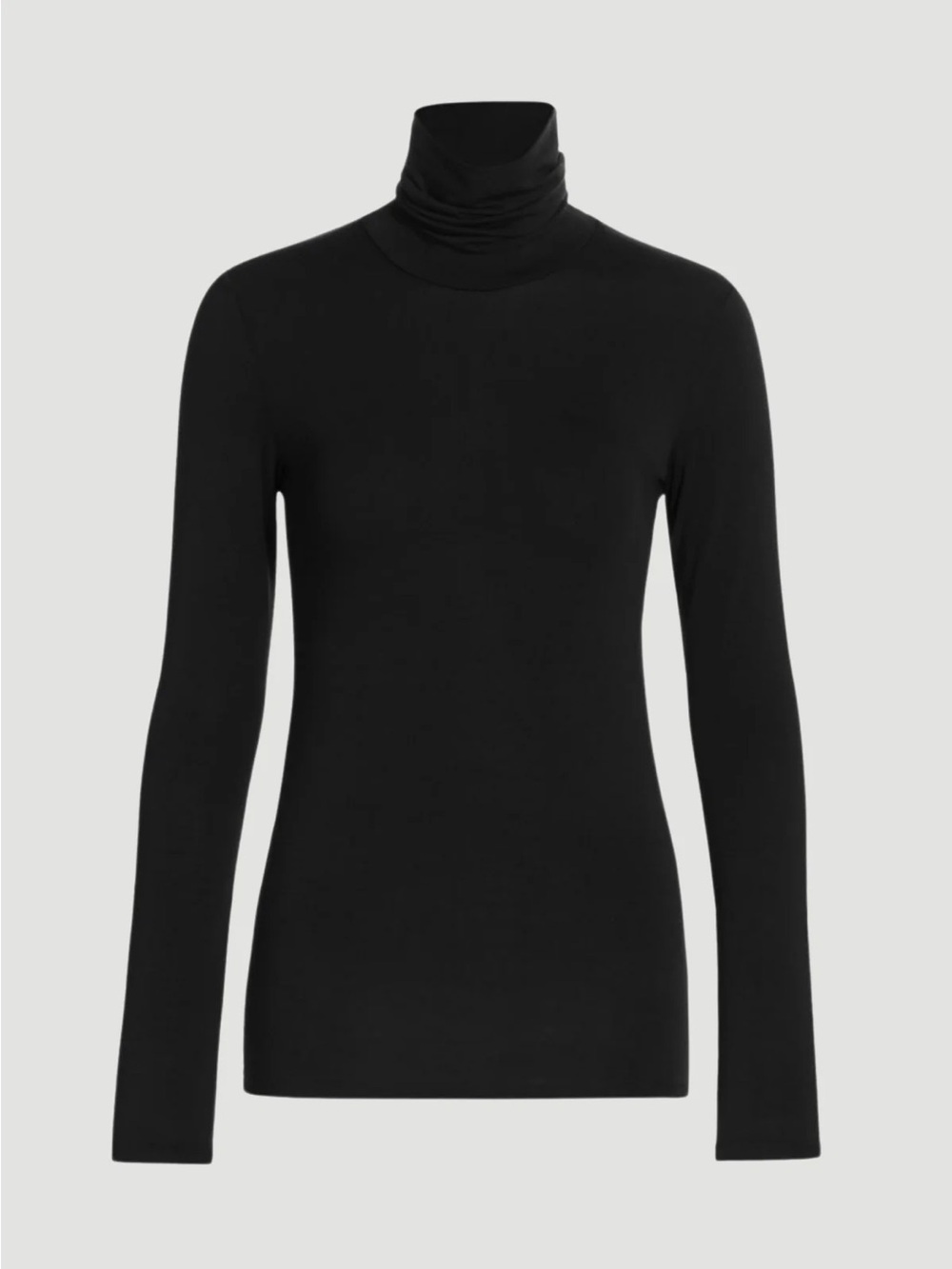 NWT Majestic Filatures black soft touch turtleneck- size XL